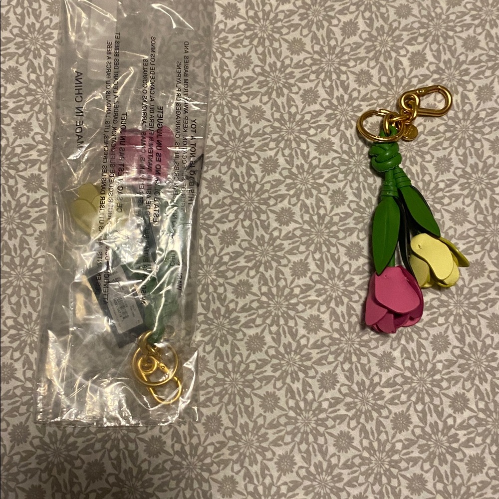 Kate Spade tulip bag charm - Picture 5 of 7